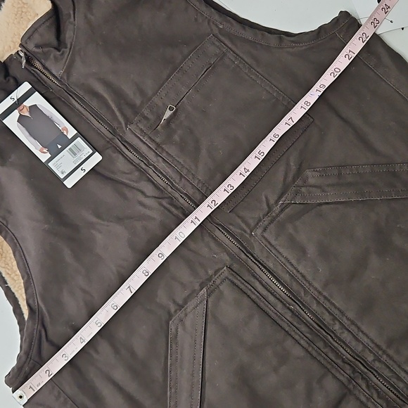 LEE sherpa lined workwear vest - Picture 9 of 10
